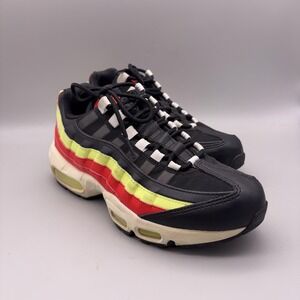 Nike Shoes Womens Size 8.5 Black Red Volt OG Sneakers Air Max 95 307960-019